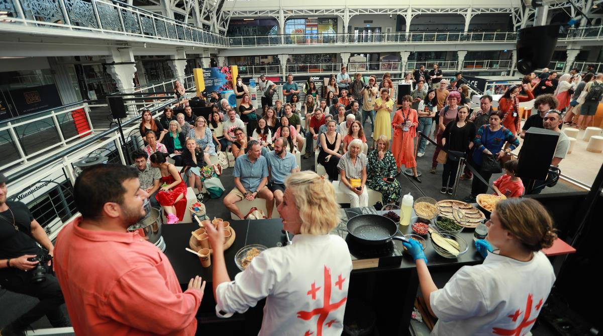 A taste of Georgia -  GEORGIA  AT NATIONAL GEOGRAPHIC TRAVELLER FOOD FESTIVAL 2024 